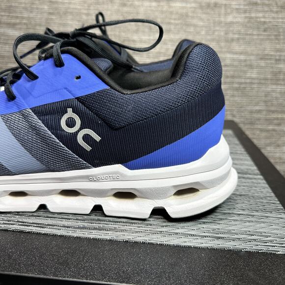 On Running Cloudrunner Shoes Mens Size 13 Blue Navy CloudTec 46.99016 Sneakers - Picture 2 of 16